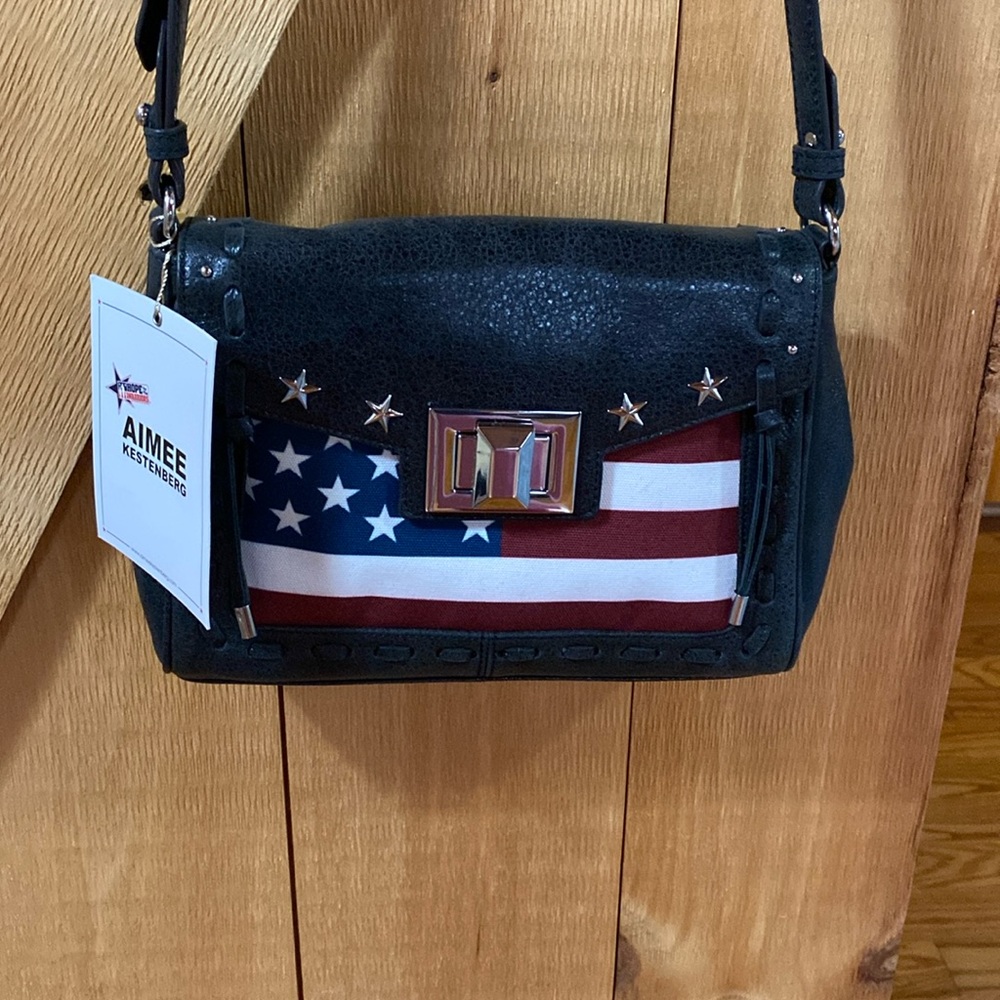 SOLD Aimee Kestenberg hope for the warriors prebble leather - Picture 8 of 16